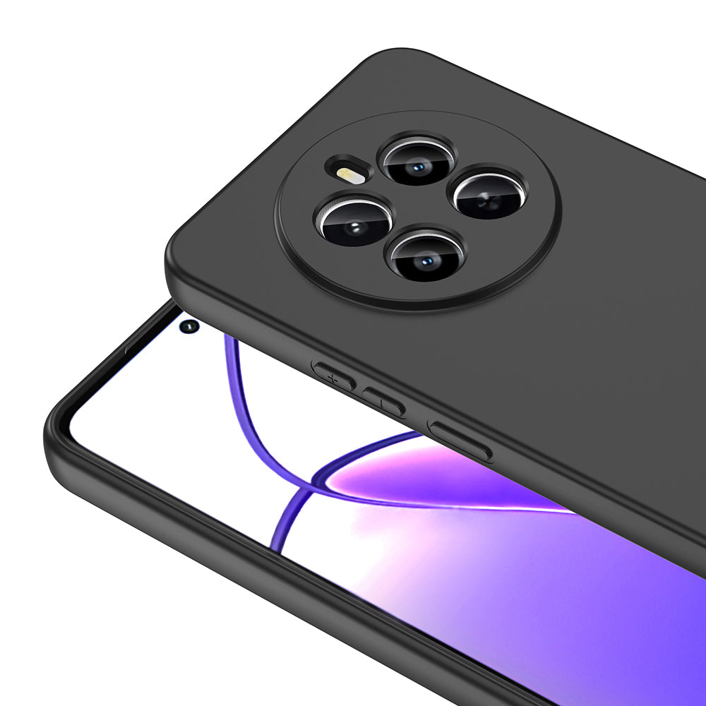 Realme 12 Plus Kılıf Zore Mara Lansman Kapak Siyah