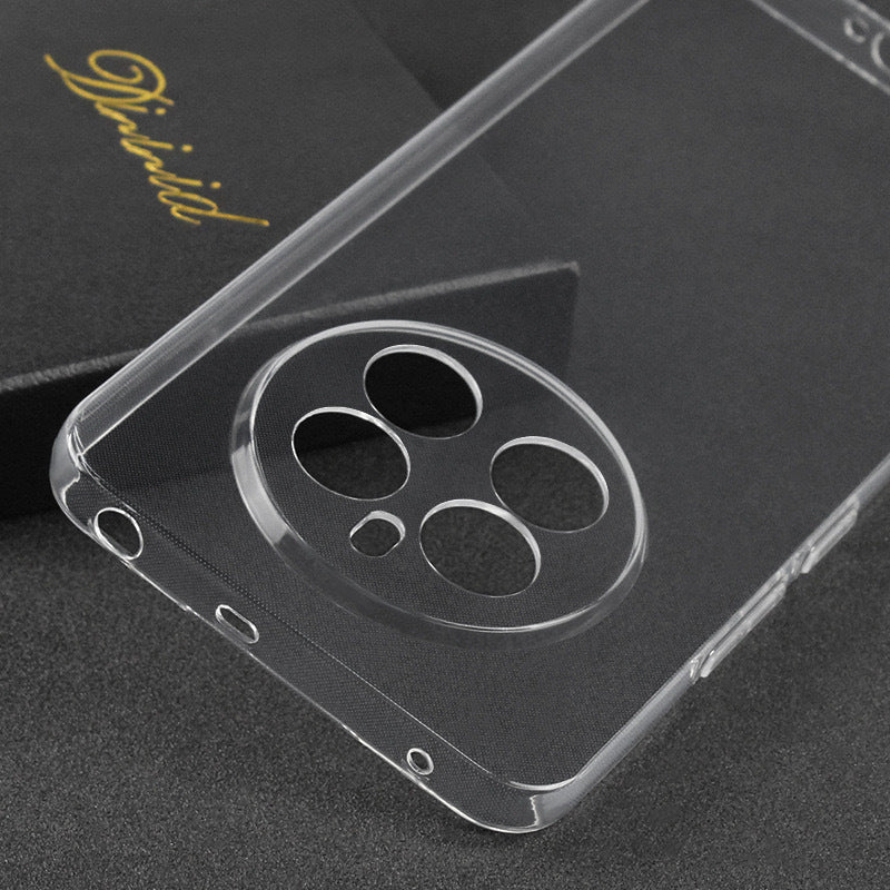 Realme 12 Plus Kılıf Zore Süper Silikon Kapak Şeffaf