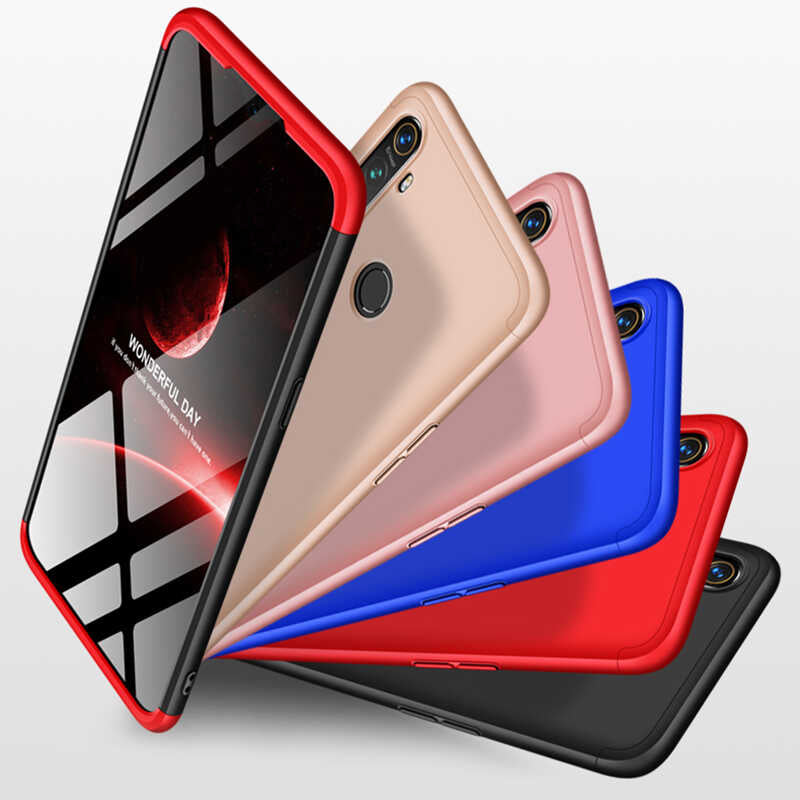Realme 5 Kılıf Zore Ays Kapak Siyah