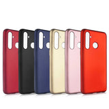 Realme 5 Pro Kılıf Zore Premier Silikon Kapak Siyah