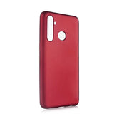 Realme 5 Pro Kılıf Zore Premier Silikon Kapak Mürdüm