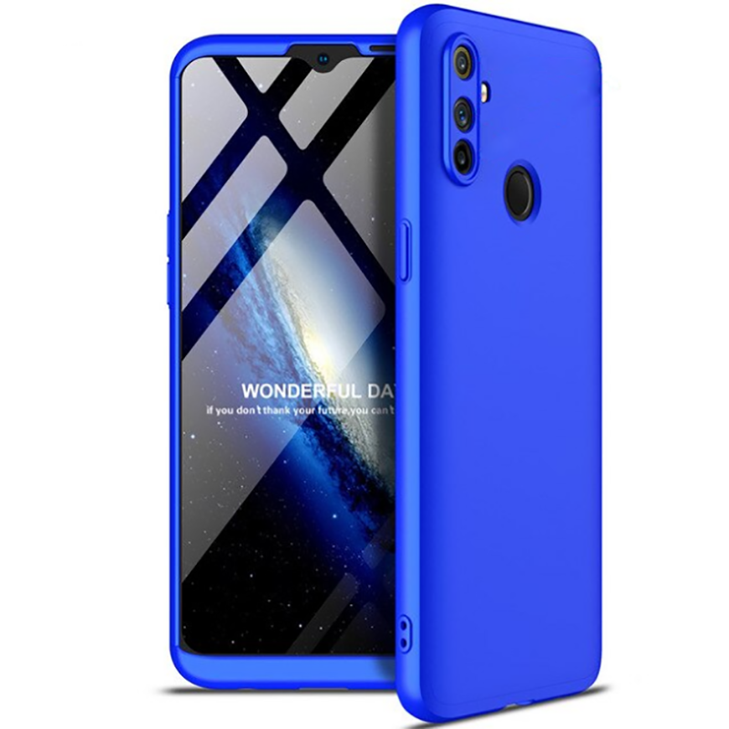 Realme 5İ Kılıf Zore Ays Kapak Mavi