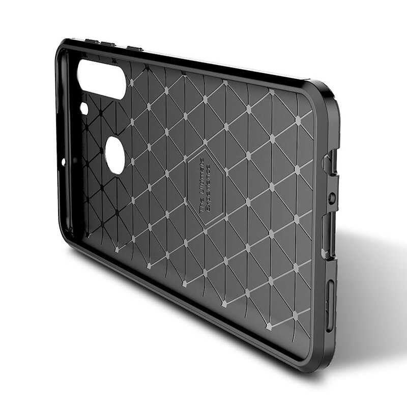Galaxy A21 Kılıf Zore Negro Silikon Kapak Lacivert