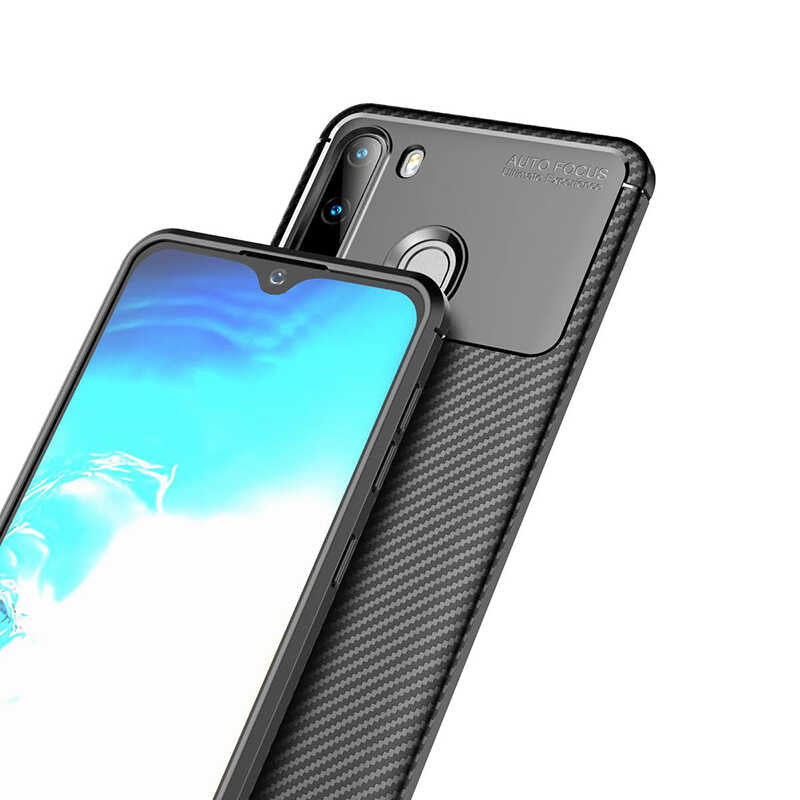 Galaxy A21 Kılıf Zore Negro Silikon Kapak Siyah