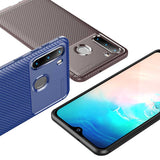 Galaxy A21 Kılıf Zore Negro Silikon Kapak Lacivert