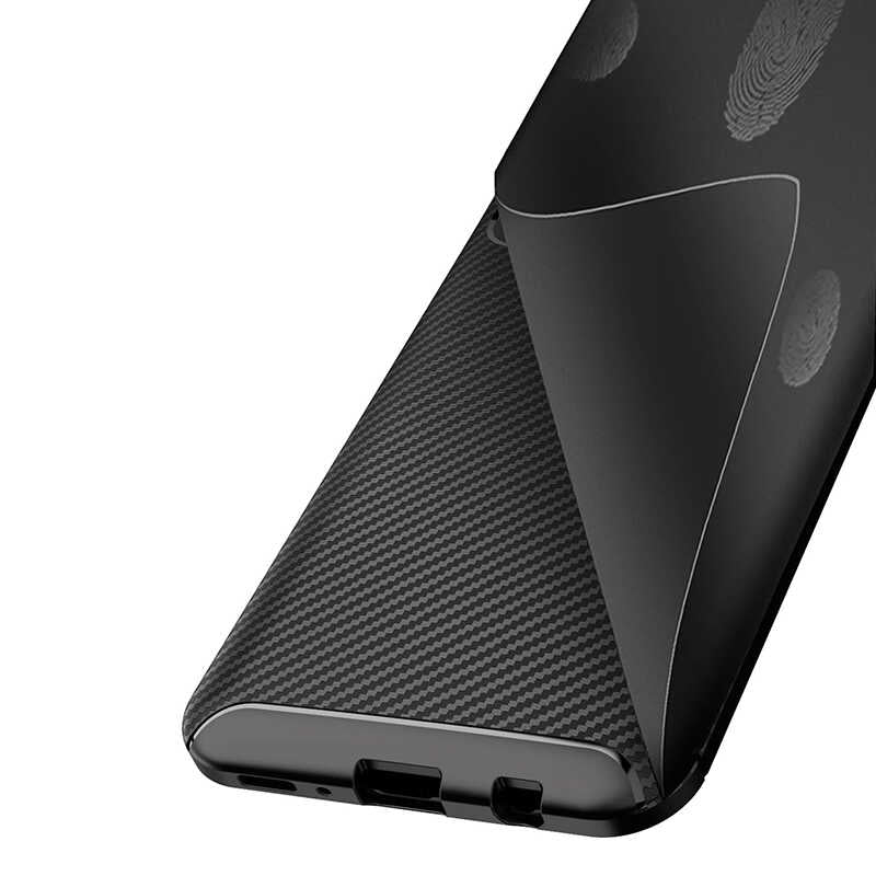 Galaxy M31 Kılıf Zore Negro Silikon Kapak Siyah