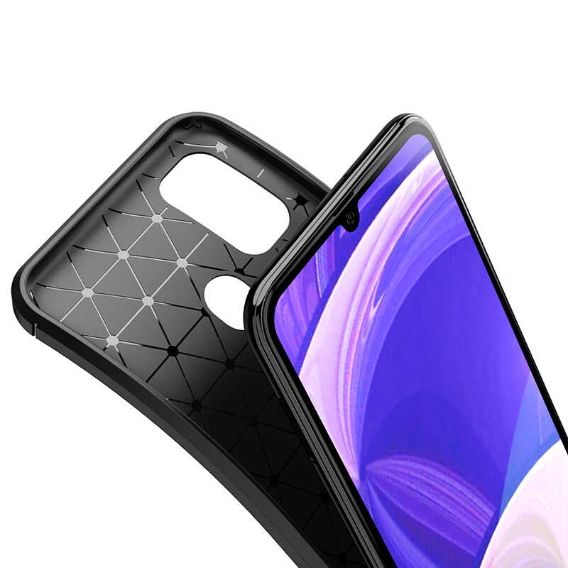 Galaxy M31 Kılıf Zore Negro Silikon Kapak Siyah