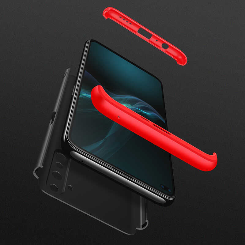 Realme 6 Kılıf Zore Ays Kapak Mavi