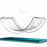 Realme 6 Kılıf Zore Süper Silikon Kapak Renksiz