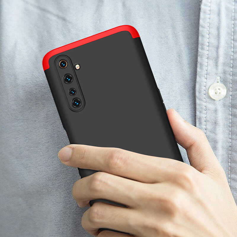 Realme 6 Pro Kılıf Zore Ays Kapak Rose Gold