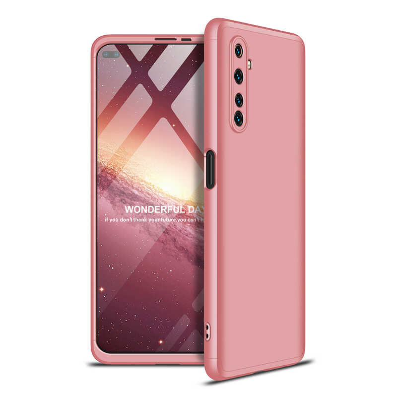 Realme 6 Pro Kılıf Zore Ays Kapak Rose Gold