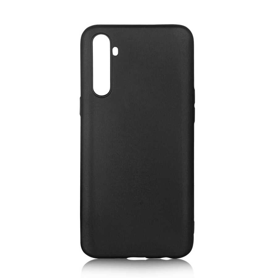 Realme 6 Pro Kılıf Zore Premier Silikon Kapak Siyah
