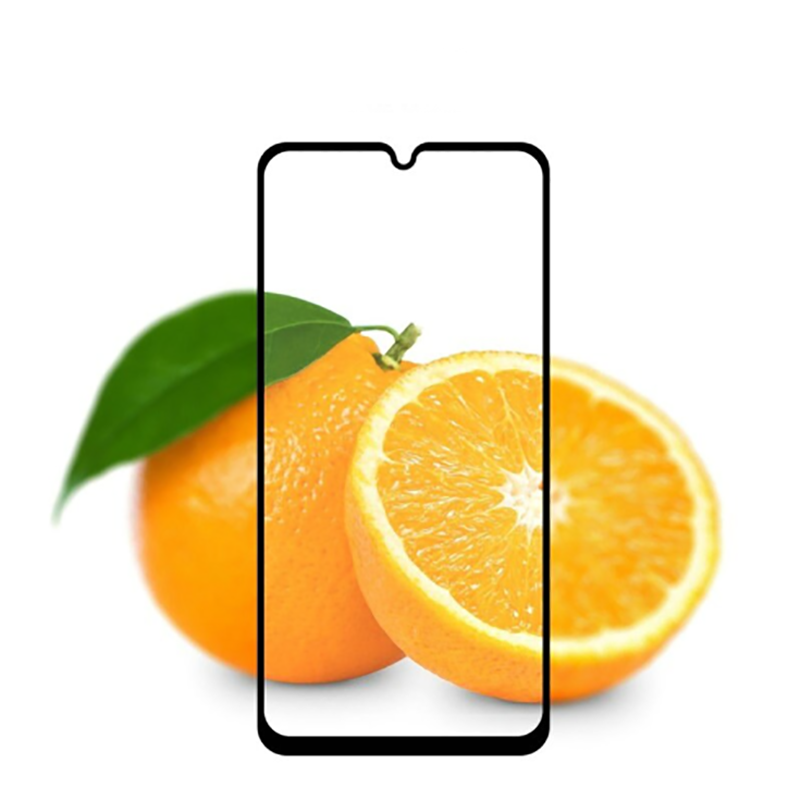 Galaxy M31 Zore Kenarları Kırılmaya Dayanıklı Cam Ekran Koruyucu Siyah