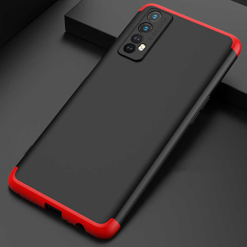 Realme 7 Kılıf Zore Ays Kapak Kırmızı