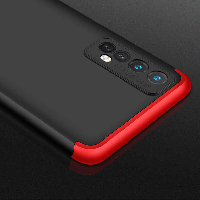 Realme 7 Kılıf Zore Ays Kapak Kırmızı