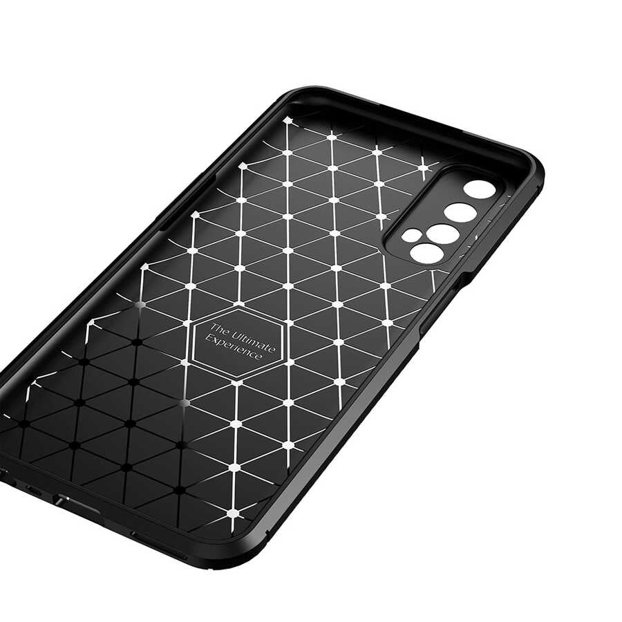 Realme 7 Kılıf Zore Negro Silikon Kapak Lacivert