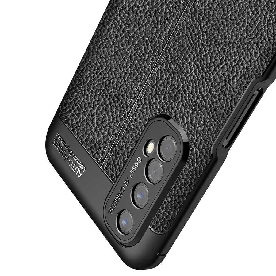 Realme 7 Kılıf Zore Niss Silikon Kapak Kırmızı