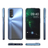 Realme 7 Kılıf Zore Süper Silikon Kapak Renksiz