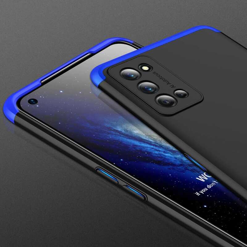 Realme 7 Pro Kılıf Zore Ays Kapak Siyah
