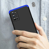 Realme 7 Pro Kılıf Zore Ays Kapak Siyah-Gri