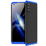 Realme 7 Pro Kılıf Zore Ays Kapak Siyah-Mavi