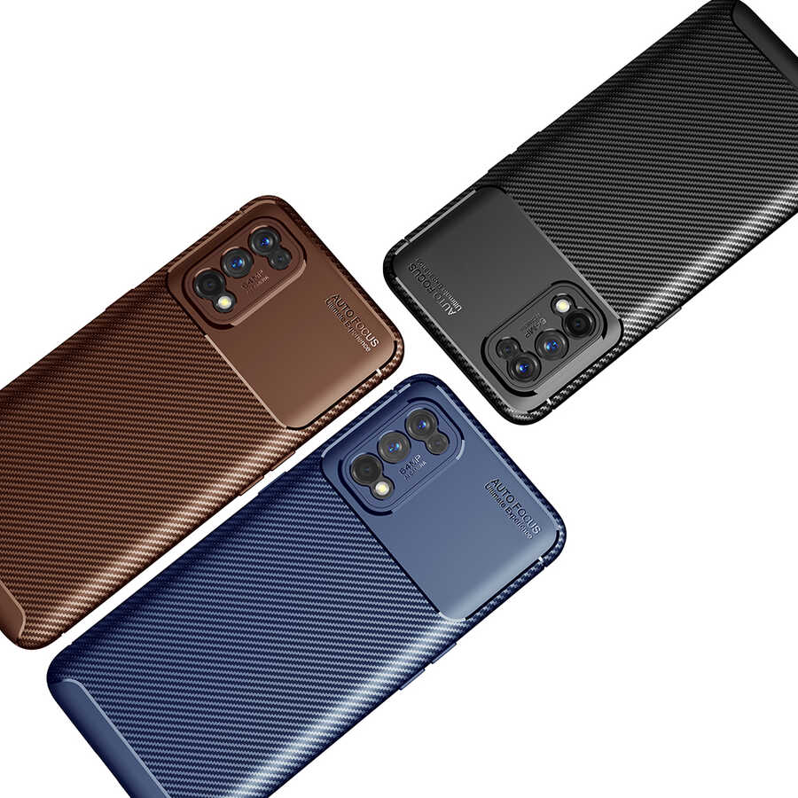 Realme 7 Pro Kılıf Zore Negro Silikon Kapak Siyah