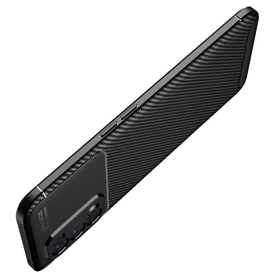 Realme 7 Pro Kılıf Zore Negro Silikon Kapak Siyah