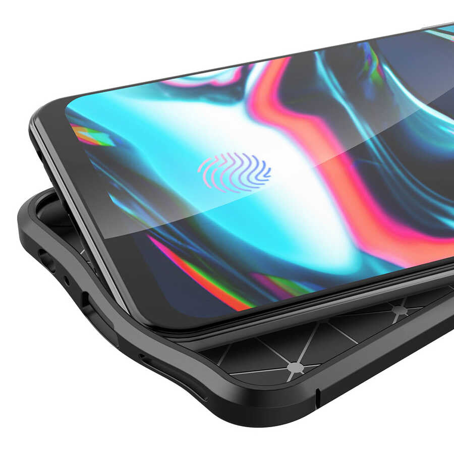 Realme 7 Pro Kılıf Zore Niss Silikon Kapak Kırmızı