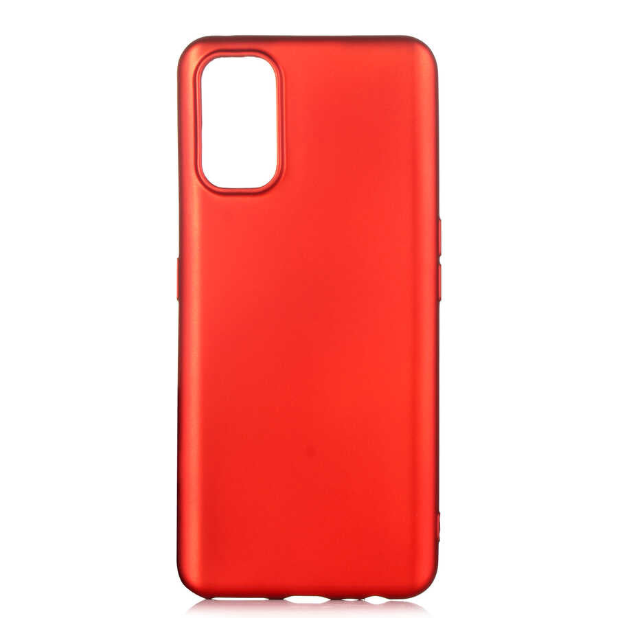 Realme 7 Pro Kılıf Zore Premier Silikon Kapak Kırmızı