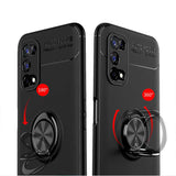 Realme 7 Pro Kılıf Zore Ravel Silikon Kapak Kırmızı
