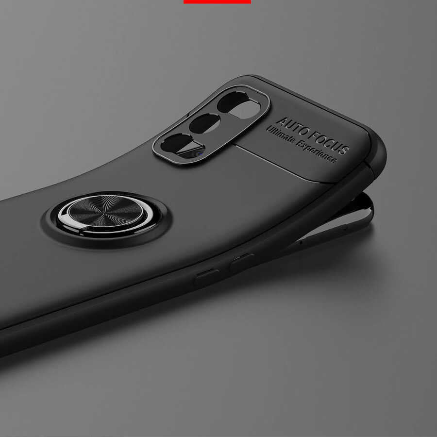 Realme 7 Pro Kılıf Zore Ravel Silikon Kapak Kırmızı