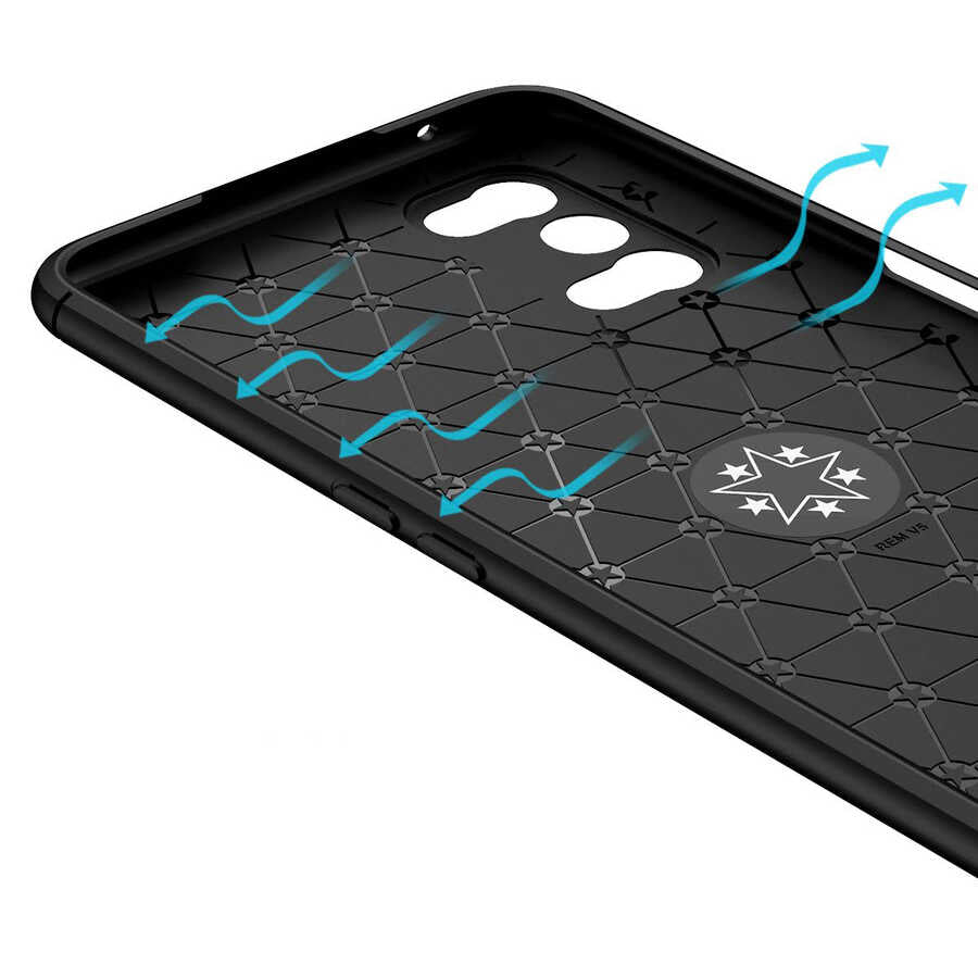 Realme 7 Pro Kılıf Zore Ravel Silikon Kapak Kırmızı