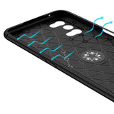 Realme 7 Pro Kılıf Zore Ravel Silikon Kapak Kırmızı