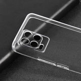 Realme 8 Kılıf Zore Süper Silikon Kapak Renksiz