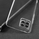 Realme 8 Kılıf Zore Süper Silikon Kapak Renksiz