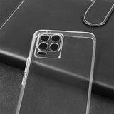 Realme 8 Kılıf Zore Süper Silikon Kapak Renksiz