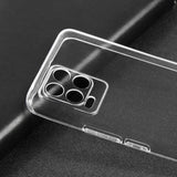Realme 8 Kılıf Zore Süper Silikon Kapak Renksiz