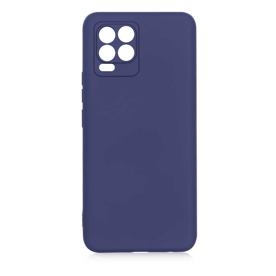 Realme 8 Pro Kılıf Zore Premier Silikon Kapak Lacivert