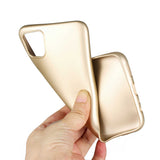 Realme C11 Kılıf Zore Premier Silikon Kapak Gold