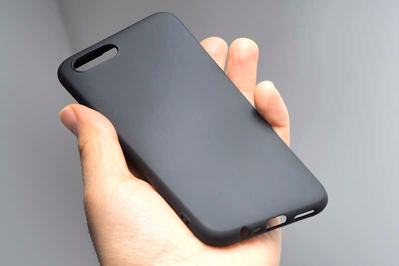 Realme C2 Kılıf Zore Premier Silikon Kapak Mürdüm