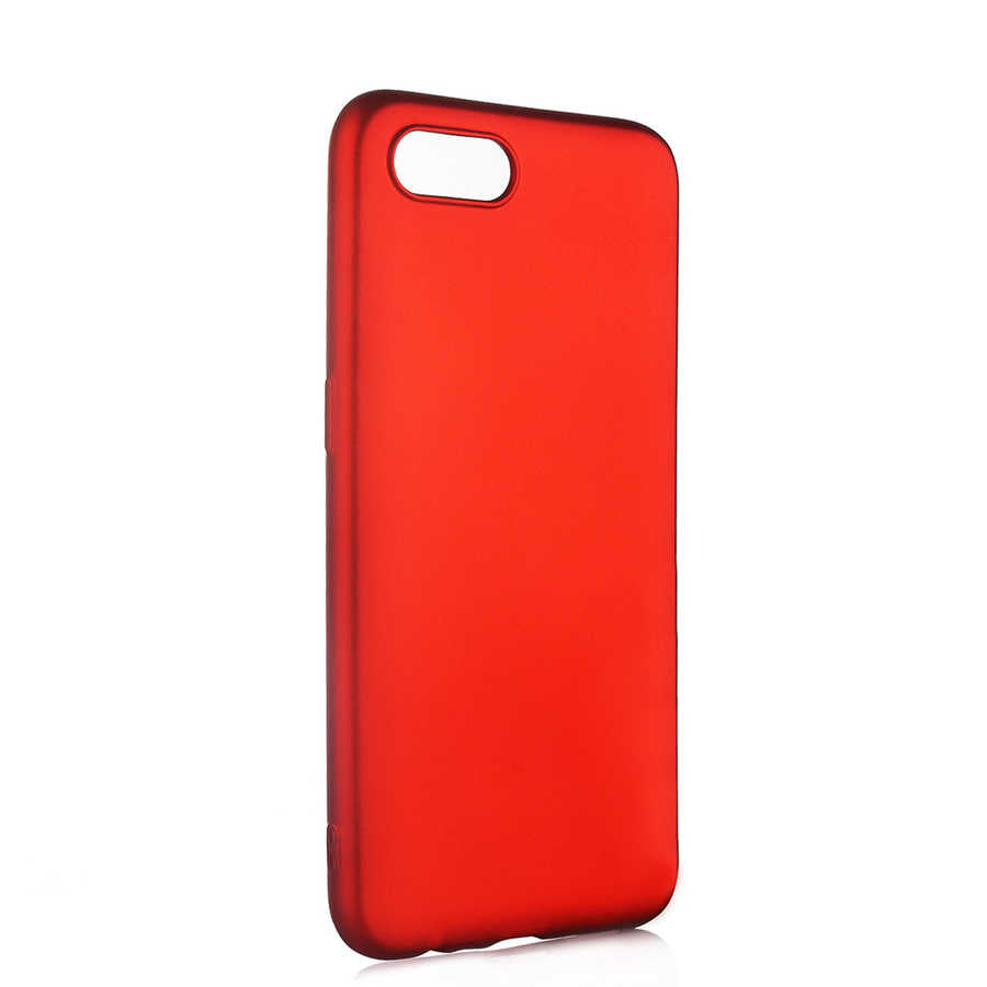 Realme C2 Kılıf Zore Premier Silikon Kapak Kırmızı
