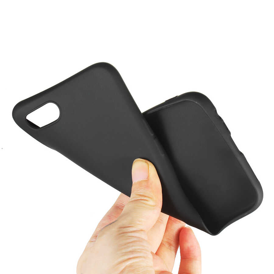 Realme C2 Kılıf Zore Premier Silikon Kapak Mürdüm