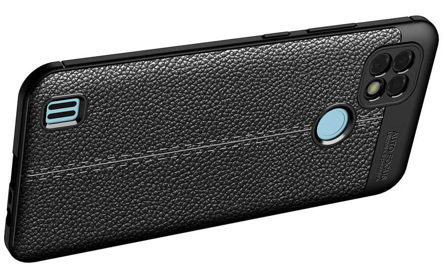 Realme C21 Kılıf Zore Niss Silikon Kapak Kırmızı