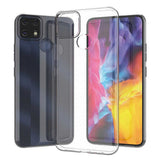 Realme C25 Kılıf Zore Kamera Korumalı Süper Silikon Kapak Renksiz