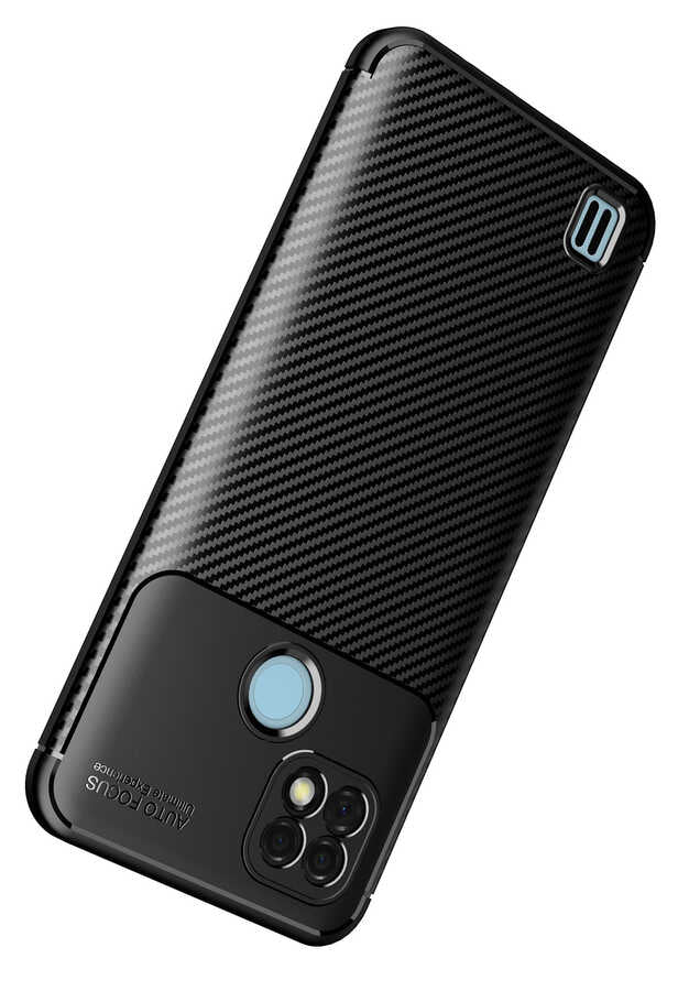Realme C25 Kılıf Zore Negro Silikon Kapak Lacivert