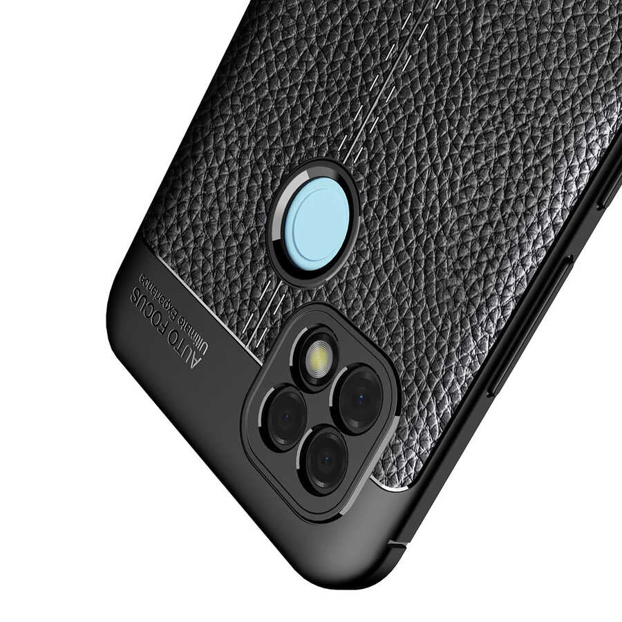 Realme C25 Kılıf Zore Niss Silikon Kapak Siyah