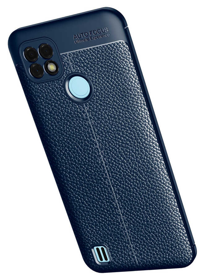 Realme C25 Kılıf Zore Niss Silikon Kapak Siyah