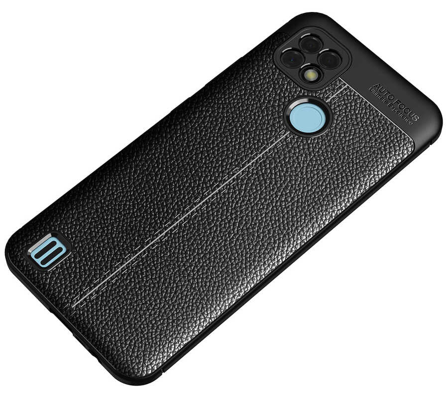 Realme C25 Kılıf Zore Niss Silikon Kapak Lacivert