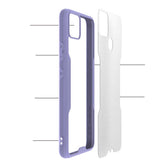 Realme C25 Kılıf Zore Parfe Kapak Mor
