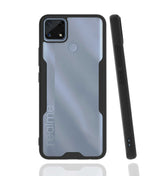 Realme C25 Kılıf Zore Parfe Kapak Siyah